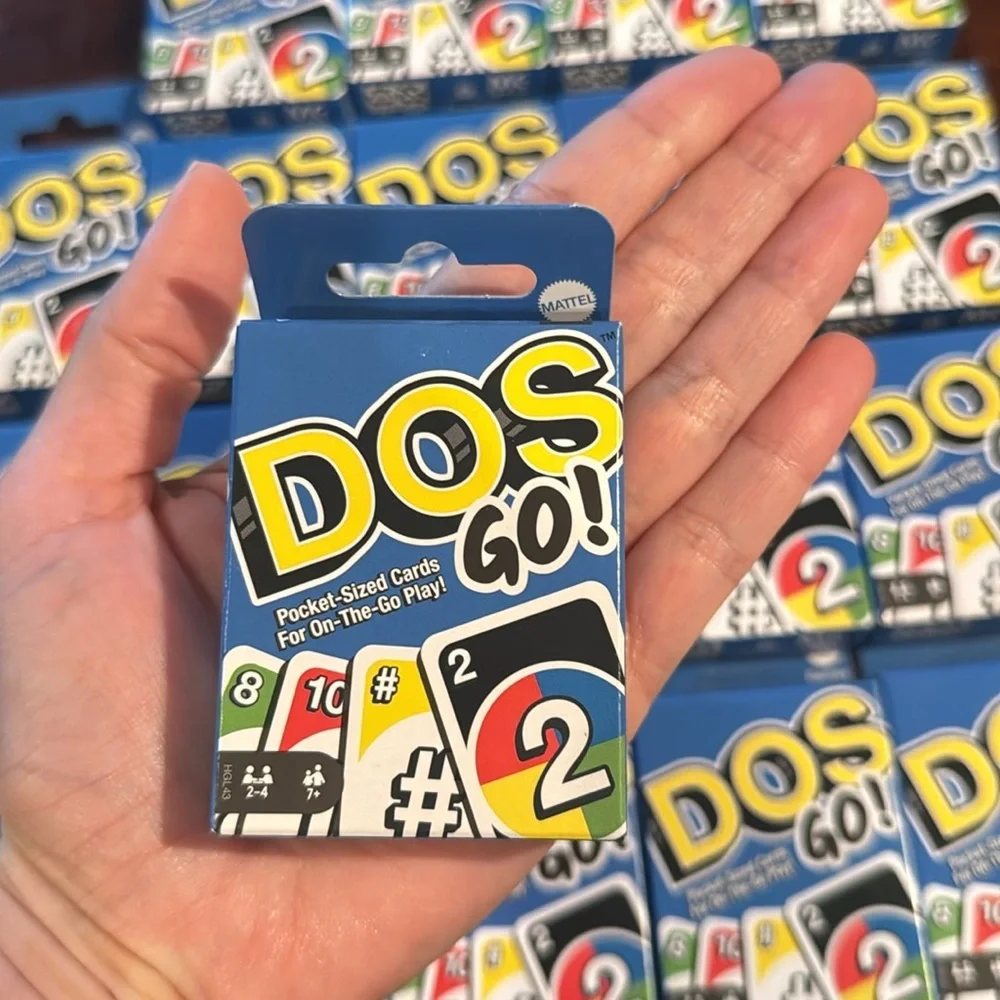 DOS GO! POCKET SIZED‎ CARDS FOR ON-THE-GO PLAY fun card games party
